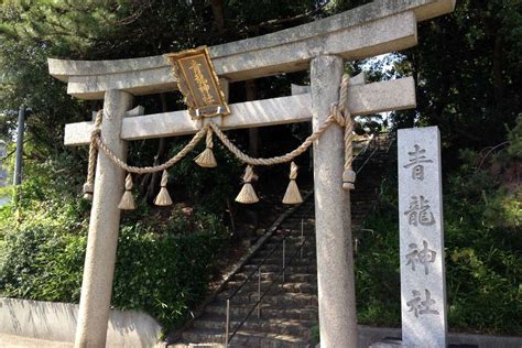 青龍 神社 腰長痣